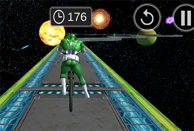 SuperHero BMX Space Rider